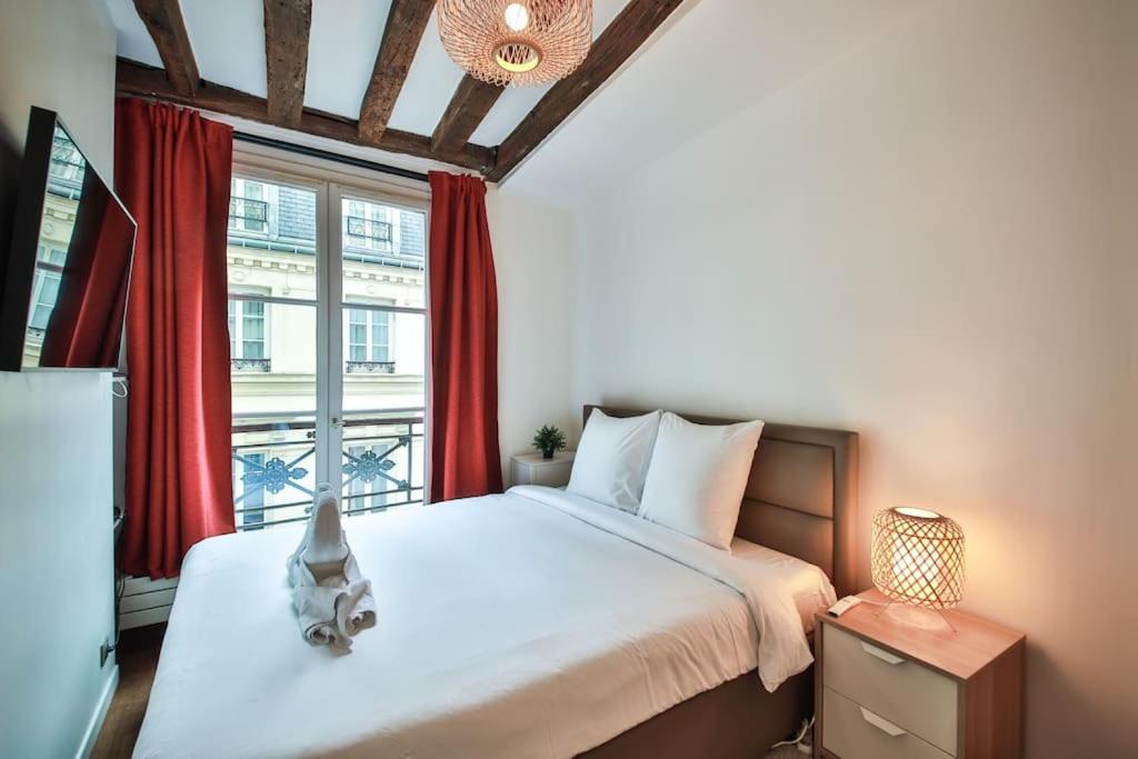 Apartamento Typical Parisian Duplex#4Pers#Le Marais Exterior foto